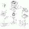 Jonsered LT2213 CA (96051001902) - Lawn & Garden Tractor (2011-08) Listas de piezas de repuesto y dibujos ENGINE