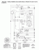 Jonsered LT2216 (96041004201) - Lawn & Garden Tractor (2007-04) Pièces détachées SCHEMATIC