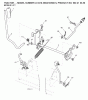 Jonsered LT2216 (96041005601) - Lawn & Garden Tractor (2007-04) Pièces détachées MOWER LIFT / DECK LIFT