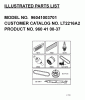 Jonsered LT2216 A2 (96041003701) - Lawn & Garden Tractor (2007-05) Pièces détachées FREQUENTLY USED PARTS