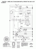 Jonsered LT2216 A2 (96041003701) - Lawn & Garden Tractor (2007-05) Pièces détachées SCHEMATIC
