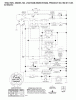 Jonsered LT2216 CM (96061019300) - Lawn & Garden Tractor (2007-02) Pièces détachées SCHEMATIC