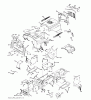 Jonsered LT2216 CM (96061023600) - Lawn & Garden Tractor (2009-01) Pièces détachées CHASSIS ENCLOSURES