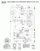 Jonsered LT2217 A (96041004300) - Lawn & Garden Tractor (2007-04) Pièces détachées SCHEMATIC