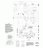 Jonsered LT2217 A (96041011301) - Lawn & Garden Tractor (2009-10) Pièces détachées SCHEMATIC