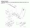 Jonsered LT2217 CMA (96061019700) - Lawn & Garden Tractor (2007-01) Pièces détachées MOWER LIFT / DECK LIFT