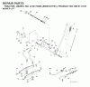 Jonsered LT2217 CMA (96061019701) - Lawn & Garden Tractor (2007-05) Pièces détachées MOWER LIFT / DECK LIFT