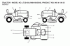 Jonsered LT2218 A (96041003500) - Lawn & Garden Tractor (2007-03) Pièces détachées DECALS