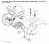 Jonsered LT2218 A (96041003500) - Lawn & Garden Tractor (2007-03) Pièces détachées SEAT