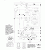 Jonsered LT2217 A (96041010401) - Lawn & Garden Tractor (2010-01) Pièces détachées SCHEMATIC