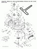 Jonsered LT2218 A2 (96041005900) - Lawn & Garden Tractor (2007-06) Pièces détachées MOWER DECK / CUTTING DECK