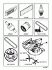 Jonsered LT2218 CMA2 (96061024000) - Lawn & Garden Tractor (2009-01) Pièces détachées FREQUENTLY USED PARTS