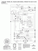Jonsered LT2223 A2 (960410040, 96041004001) - Lawn & Garden Tractor (2007-05) Pièces détachées SCHEMATIC
