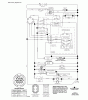 Jonsered LT2223 A2 (96041004001) - Lawn & Garden Tractor (2007-05) Pièces détachées SCHEMATIC