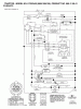 Jonsered LT2223 A2 (96041004100) - Lawn & Garden Tractor (2007-04) Pièces détachées SCHEMATIC