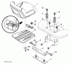 Jonsered LT2317 CMA (96051002100) - Lawn & Garden Tractor (2011-01) Listas de piezas de repuesto y dibujos SEAT