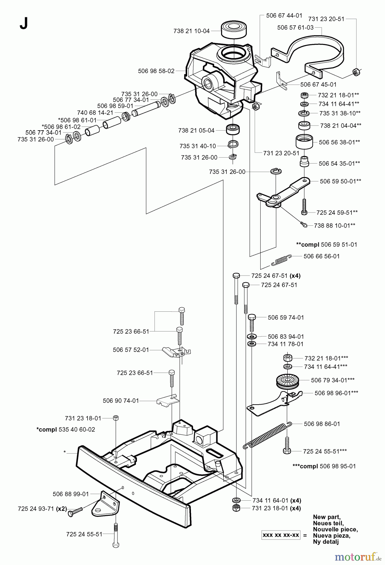  Jonsered Reitermäher FR2111 (953535101) - Jonsered Rear-Engine Riding Mower (2004-01) STEERING COLUMN