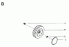 Jonsered 346 M - Walk-Behind Mower (1995-01) Pièces détachées WHEELS TIRES