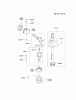 Kawasaki Motoren FA210V - AS02 bis FH641V - DS24 FD501V-ES05 - Kawasaki FD501V 4-Stroke Engine Pièces détachées PISTON/CRANKSHAFT
