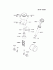 Kawasaki Motoren FH641V - DS25 bis FS481V - BS13 FH661V-CS05 - Kawasaki FH661V 4-Stroke Engine Pièces détachées LUBRICATION-EQUIPMENT