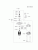 Kawasaki Motoren FH641V - DS25 bis FS481V - BS13 FR541V-BS51 - Kawasaki FR541V 4-Stroke Engine Pièces détachées STARTER