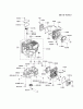 Kawasaki Motoren FH641V - DS25 bis FS481V - BS13 FR691V-AS17 - Kawasaki FR691V 4-Stroke Engine Pièces détachées CYLINDER/CRANKCASE