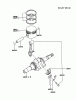 Kawasaki Motoren FA130D-FS01 - Kawasaki FA130D 4-Stroke Engine Pièces détachées PISTON/CRANKSHAFT