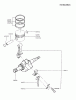 Kawasaki Motoren FA130R-FS00 - Kawasaki FA130R 4-Stroke Engine Pièces détachées PISTON/CRANKSHAFT