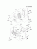 Kawasaki Motoren FE120D-AS05 - Kawasaki FE120D 4-Stroke Engine Pièces détachées AIR-FILTER/MUFFLER