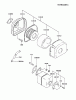 Kawasaki Motoren FA210D-AS24 - Kawasaki FA210D 4-Stroke Engine Pièces détachées AIR-FILTER/MUFFLER