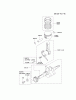 Kawasaki Motoren FE120D-CS04 - Kawasaki FE120D 4-Stroke Engine Pièces détachées PISTON/CRANKSHAFT