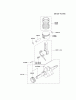Kawasaki Motoren FE120D-GS02 - Kawasaki FE120D 4-Stroke Engine Pièces détachées PISTON/CRANKSHAFT