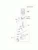 Kawasaki Motoren FE120G-AS03 - Kawasaki FE120G 4-Stroke Engine Pièces détachées PISTON/CRANKSHAFT #2