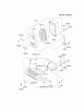 Kawasaki Motoren FE120G-AS00 - Kawasaki FE120G 4-Stroke Engine Pièces détachées AIR-FILTER/MUFFLER