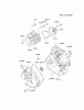 Kawasaki Motoren FE290D-AS21 - Kawasaki FE290D 4-Stroke Engine Pièces détachées CYLINDER/CRANKCASE