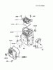 Kawasaki Motoren FA076D-BS09 - Kawasaki FA076D 4-Stroke Engine Pièces détachées CYLINDER/CRANKCASE
