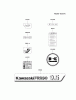 Kawasaki Motoren FE290D-CS22 - Kawasaki FE290D 4-Stroke Engine Pièces détachées LABEL