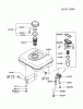 Kawasaki Motoren FA076D-BS09 - Kawasaki FA076D 4-Stroke Engine Pièces détachées FUEL-TANK/FUEL-VALVE