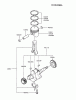 Kawasaki Motoren FG270G-AS01 - Kawasaki FG270G 4-Stroke Engine Pièces détachées PISTON/CRANKSHAFT
