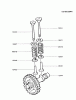 Kawasaki Motoren FG300D-BS05 - Kawasaki FG300D 4-Stroke Engine Pièces détachées VALVE/CAMSHAFT