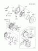 Kawasaki Motoren FA210R-KS00 - Kawasaki FA210R 4-Stroke Engine Pièces détachées AIR-FILTER/MUFFLER