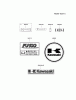Kawasaki Motoren FJ100D-CS00 - Kawasaki FJ100D 4-Stroke Engine Pièces détachées LABEL