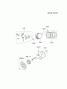 Kawasaki Motoren FJ100D-CS00 - Kawasaki FJ100D 4-Stroke Engine Pièces détachées PISTON/CRANKSHAFT