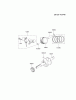 Kawasaki Motoren FJ100D-DS00 - Kawasaki FJ100D 4-Stroke Engine Pièces détachées PISTON/CRANKSHAFT