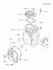 Kawasaki Motoren FA076D-AS07 - Kawasaki FA076D 4-Stroke Engine Pièces détachées CYLINDER/CRANKCASE