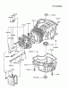Kawasaki Motoren FA210V - AS02 bis FH641V - DS24 FC540V-BS07 - Kawasaki FC540V 4-Stroke Engine Pièces détachées CYLINDER/CRANKCASE