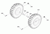 Murray 1330SE (LP37058) (1696044) - John Deere 30" Dual Stage Thrower (2011) Pièces détachées Wheel & Tire Group (2988553)