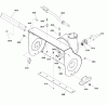 Murray 16533ES (1696031) - 33" Dual Stage Snowthrower (2011) Listas de piezas de repuesto y dibujos Auger Housing Assembly (2989179)