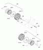 Murray 1695721 - 33" Dual Stage Snow Thrower (2009) Listas de piezas de repuesto y dibujos Wheels & Tires Group (2988358)