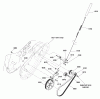Murray C950-52060-2 (1696315-00) - Craftsman 22" Single Stage Snowthrower (2012) Pièces détachées Auger Drive Group (2988894)